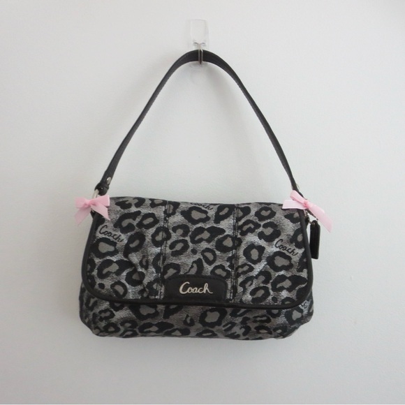 🐆 Coach leopard print mini bag 🐆 - Picture 7 of 8